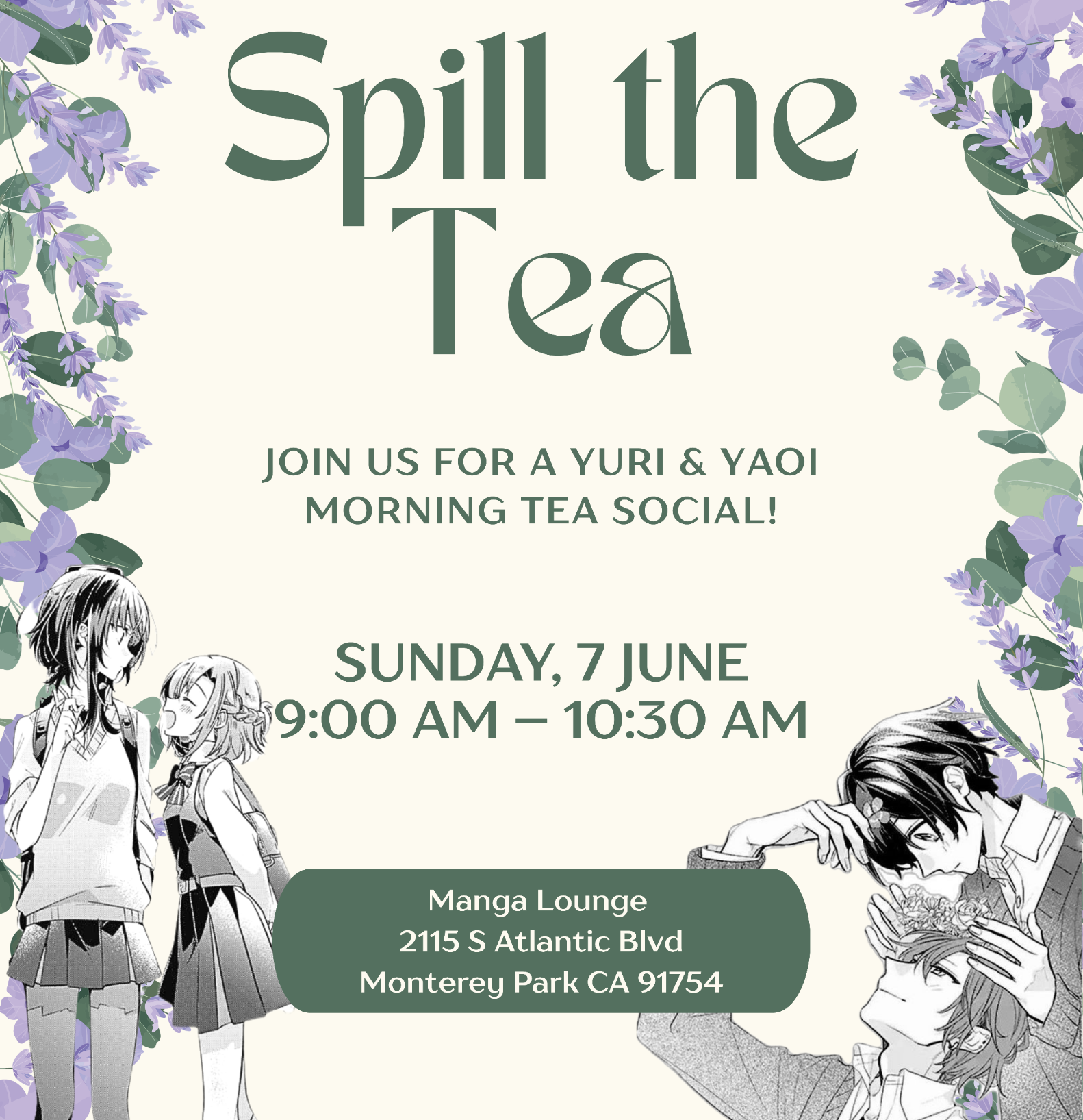 Spill the Tea: Yuri and Yaoi Social